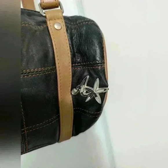 Vintage Animal small shoulder  bag trendy brown early 2000s - Picture 3 of 7